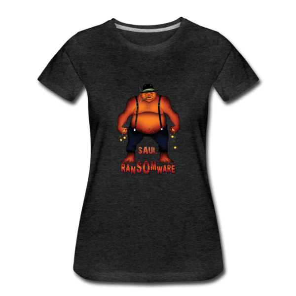 Malware World | Saul Ransomware<br>Women’s Premium T-Shirt - Image 2
