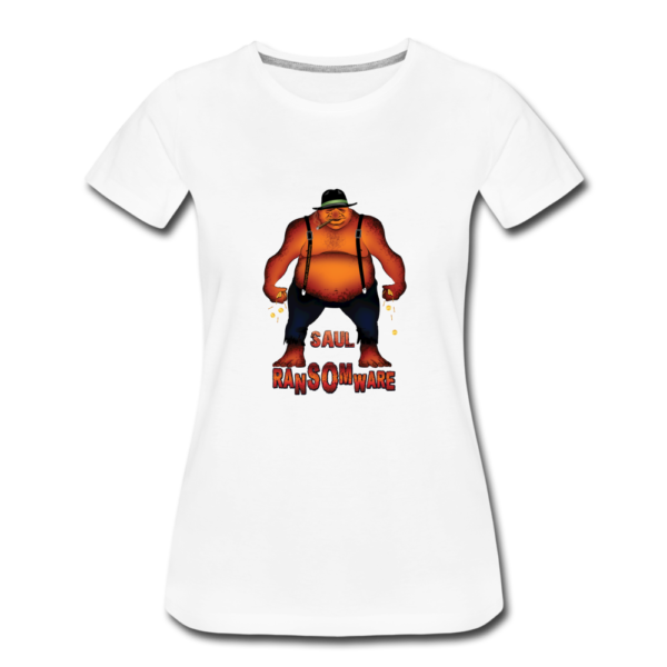 Malware World | Saul Ransomware<br>Women’s Premium T-Shirt - Image 3