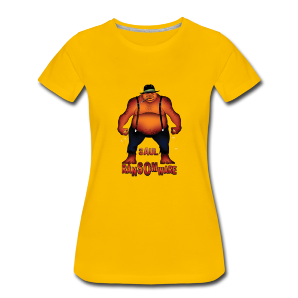 Malware World | Saul Ransomware<br>Women’s Premium T-Shirt - Image 5